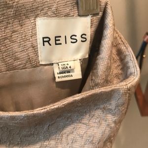 Reiss Skirts - Reiss gold / off-white pencil skirt (size 4 USA) Reiss Skirts - Reiss gold / off-white pencil skirt (size 4 USA)